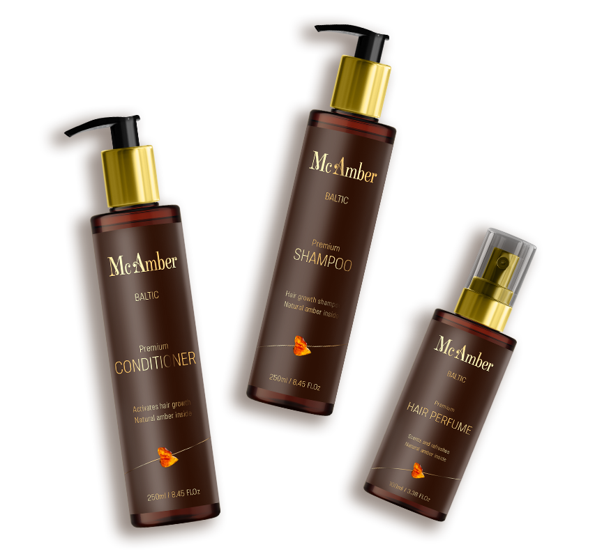 McAmber Hair care collection
