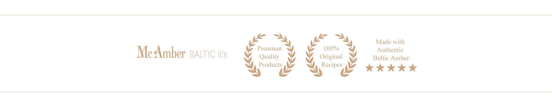 McAmber - premium quality products from Baltic sea